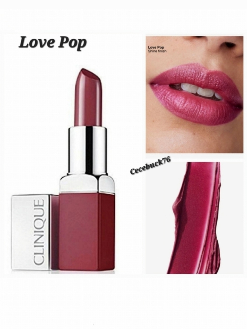 🌺Clinique Love Pop Color Love Pop Lipstick